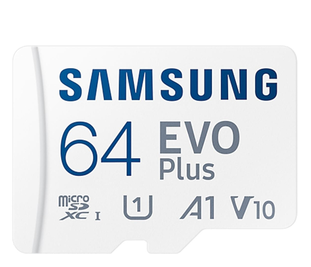 SAMSUNG EVO Plus microSD 64GB z adapterem 160MB/s - 1237149 - zdjęcie